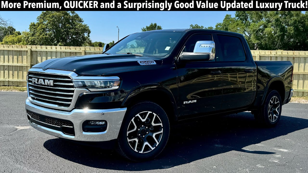 Ram 1500 Laramie 2025 года: ТЕСТ-ДРАЙВ + ПОЛНЫЙ ОБЗОР