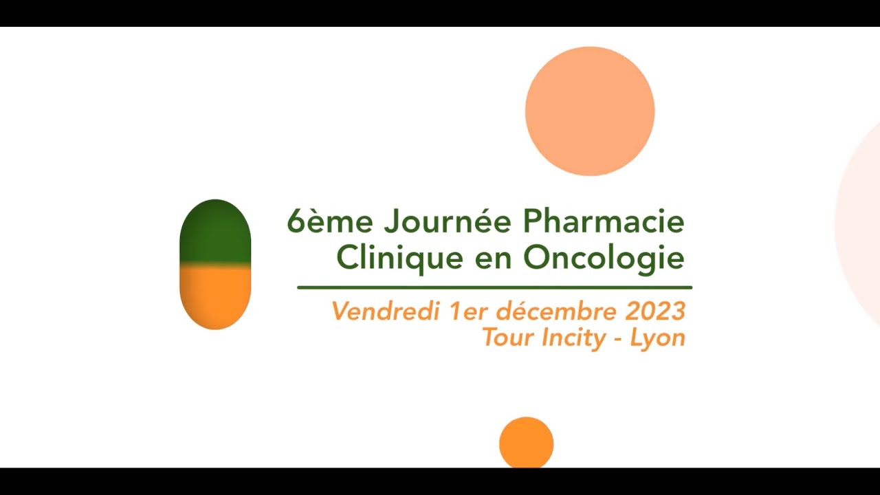 Table ronde lors de la 6ème Journée Pharmacie Clinique en Oncologie