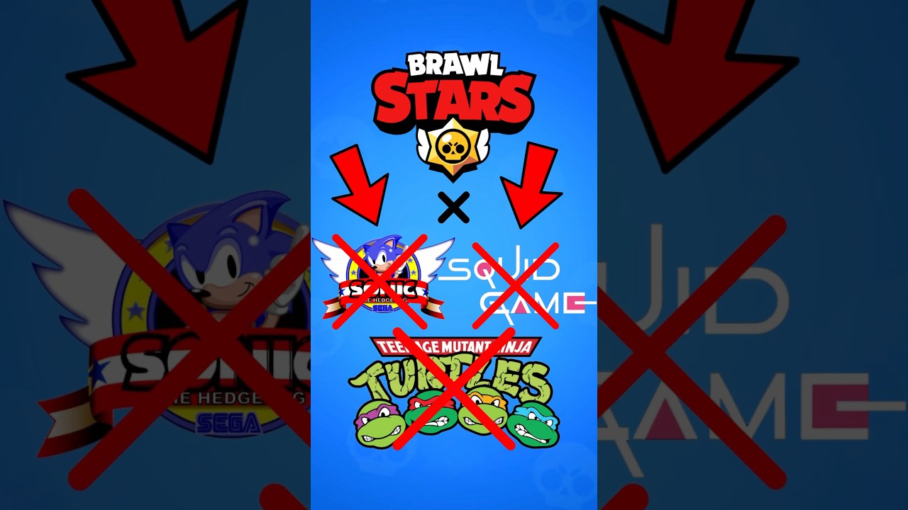 Этих коллаб точно не будет в бравл старс&hellip;!!!