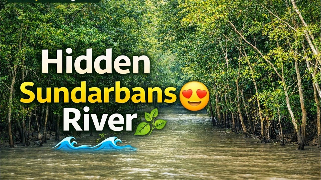 Hidden Sundarbans River 😍 | Beauty of Village BD | #nature #naturelovers #river #bangladesh 