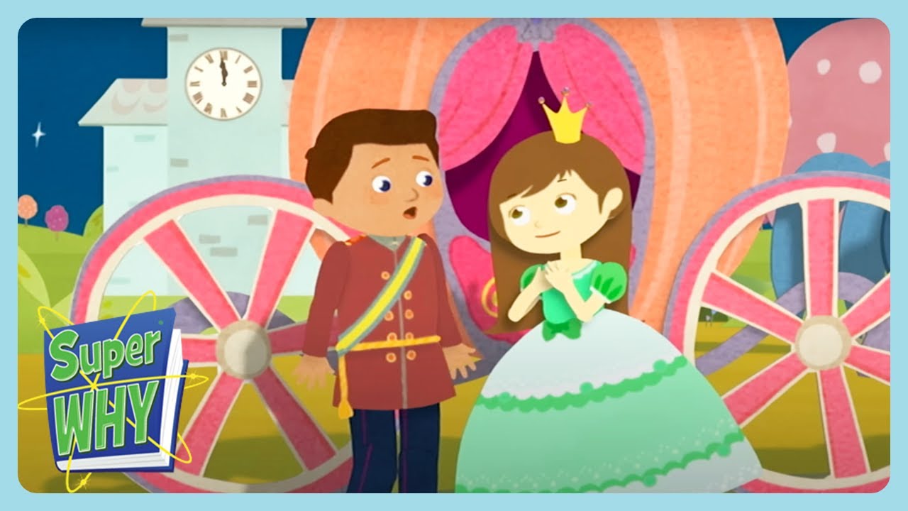 Super Why - Cinderella and Prince Charming | WildBrain First Steps | Movies for Kids