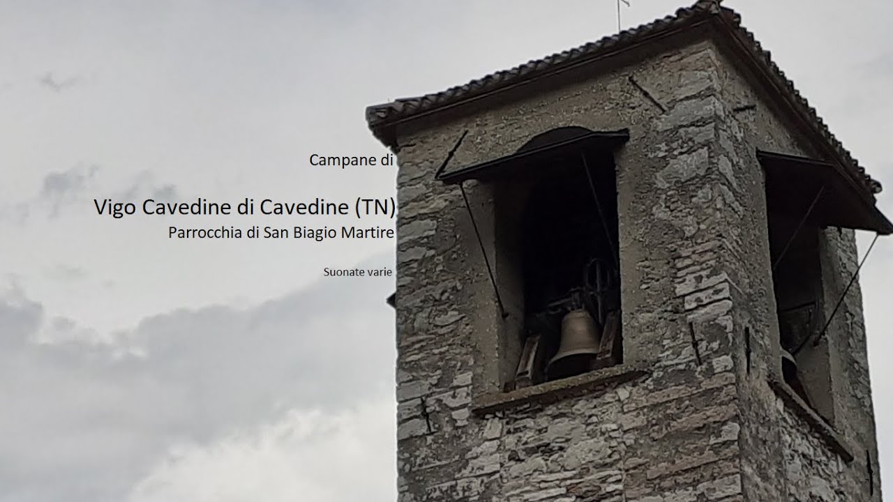Campane della Parrocchia di San Biagio Martire in Vigo Cavedine di Cavedine (TN) v.404
