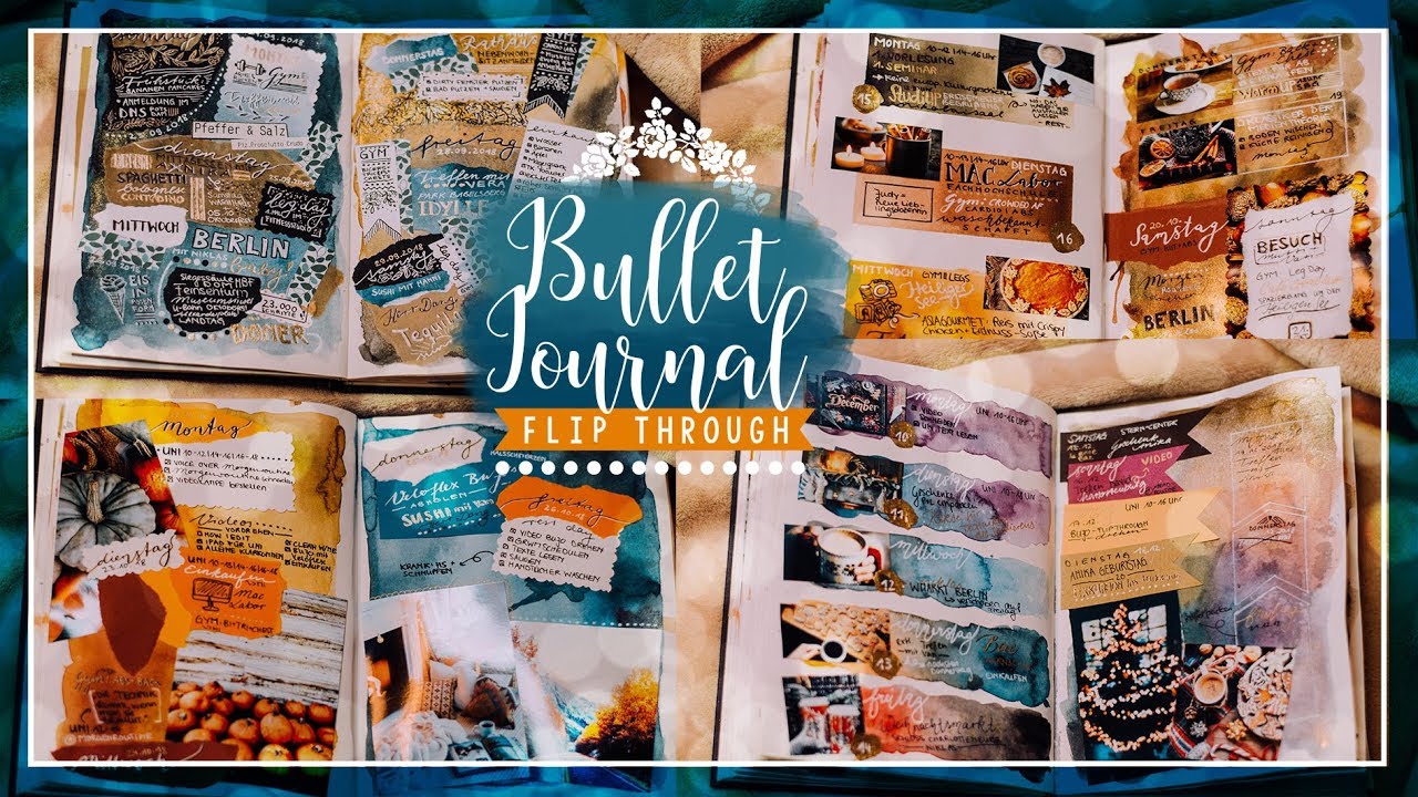 BULLET JOURNAL FLIP THROUGH 2018 (deutsch) // JustSayEleanor ♡