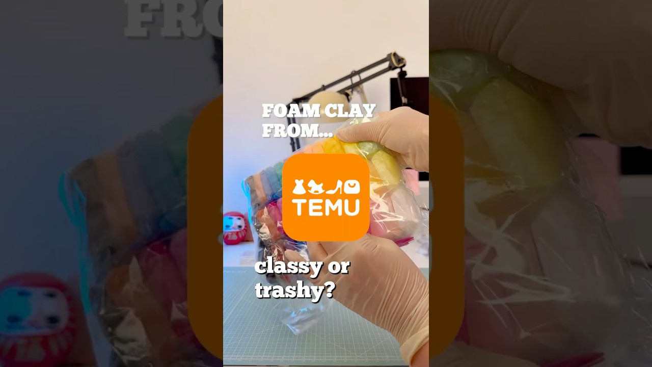clay from TEMU - classy or trashy? IMO I DON&rsquo;T recommend this clay for any project - full review 🔜