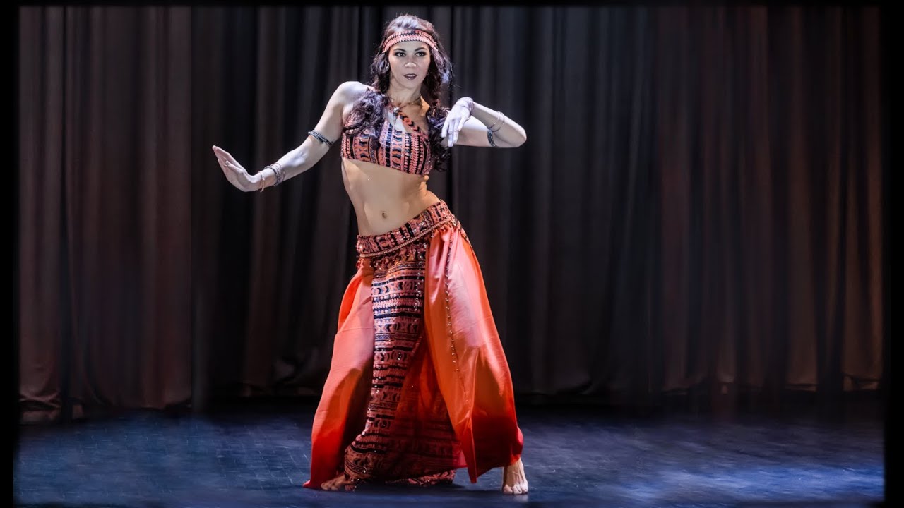 Milana (Oksana Peslyak) - tribal fusion bellydance @ Tribal Universe 2021 Gala Show