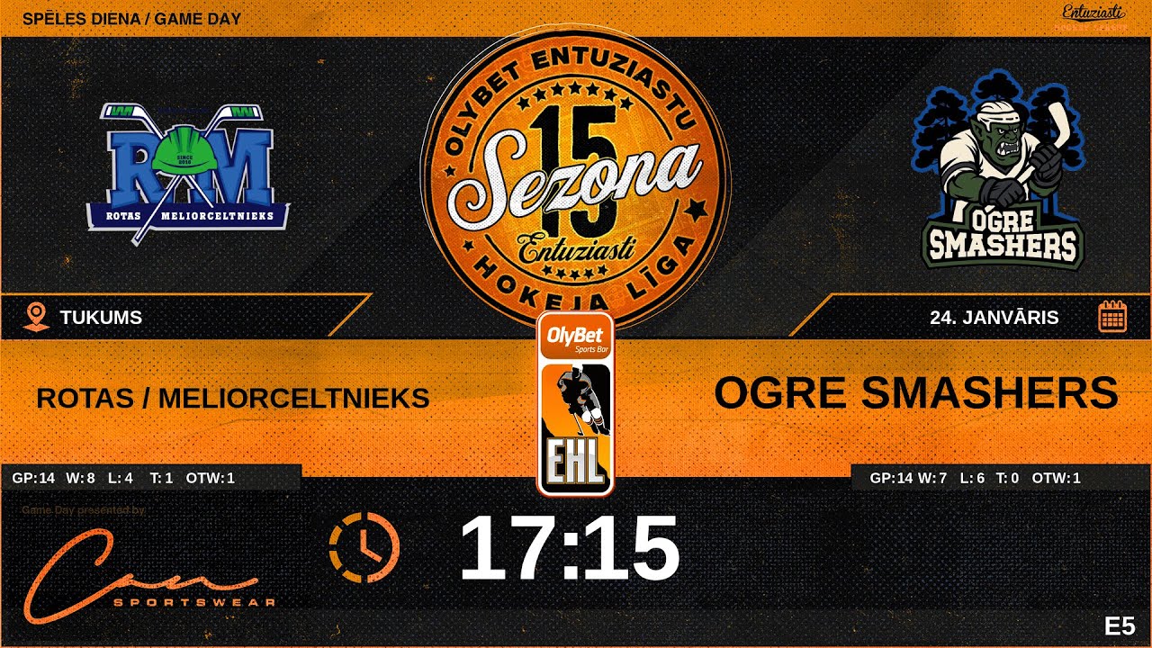 🎧🎤2026 01 24 | ROTAS / Meliorceltnieks (RTS) - OGRE SMASHERS (SMH) | E5