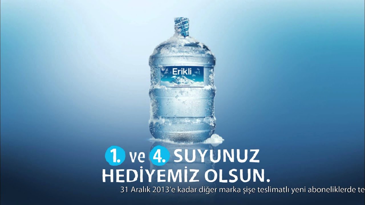Erikli'den 1. ve 4. Suyunuz Hediye!