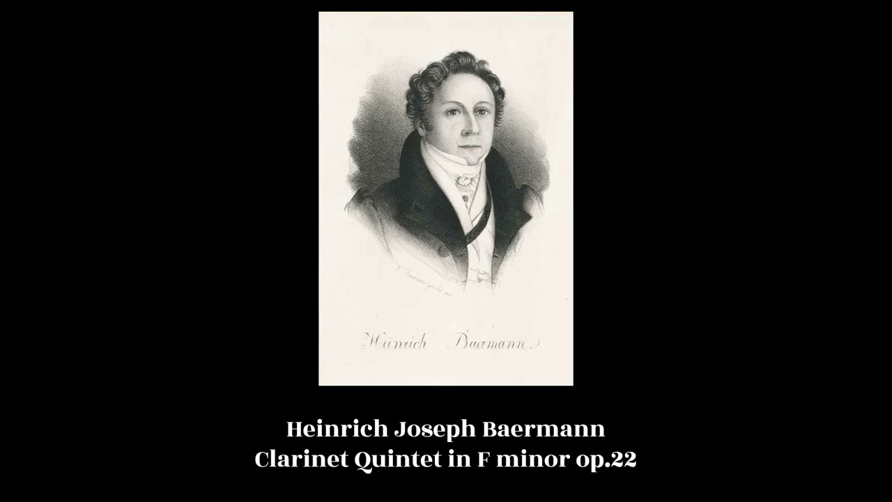 Heinrich Joseph Baermann - Clarinet Quintet in F minor op.22