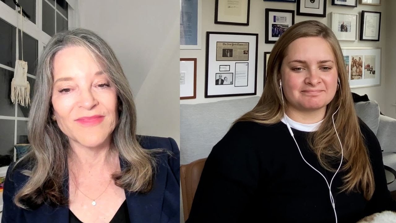Marianne Williamson Speaks with Congressional Candidate Lisa Vedernikova Khanna (VA-01)