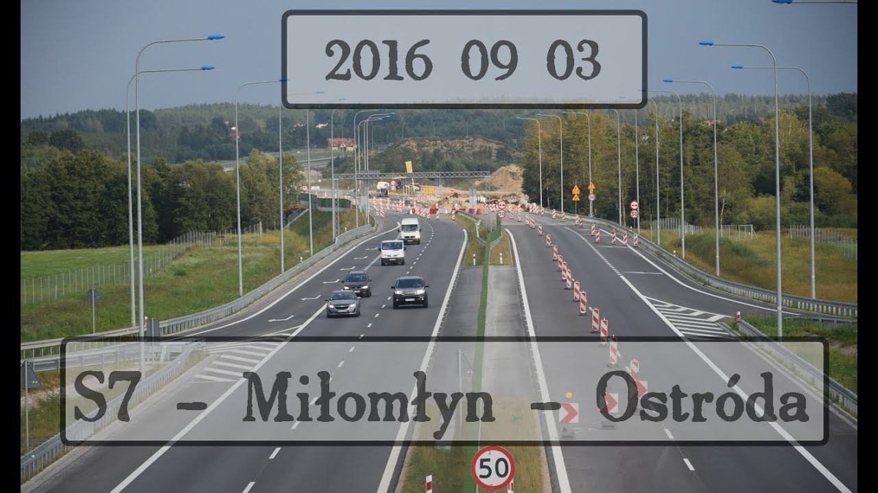 S7 - budowa odcinka Miłomłyn - Ostróda Północ