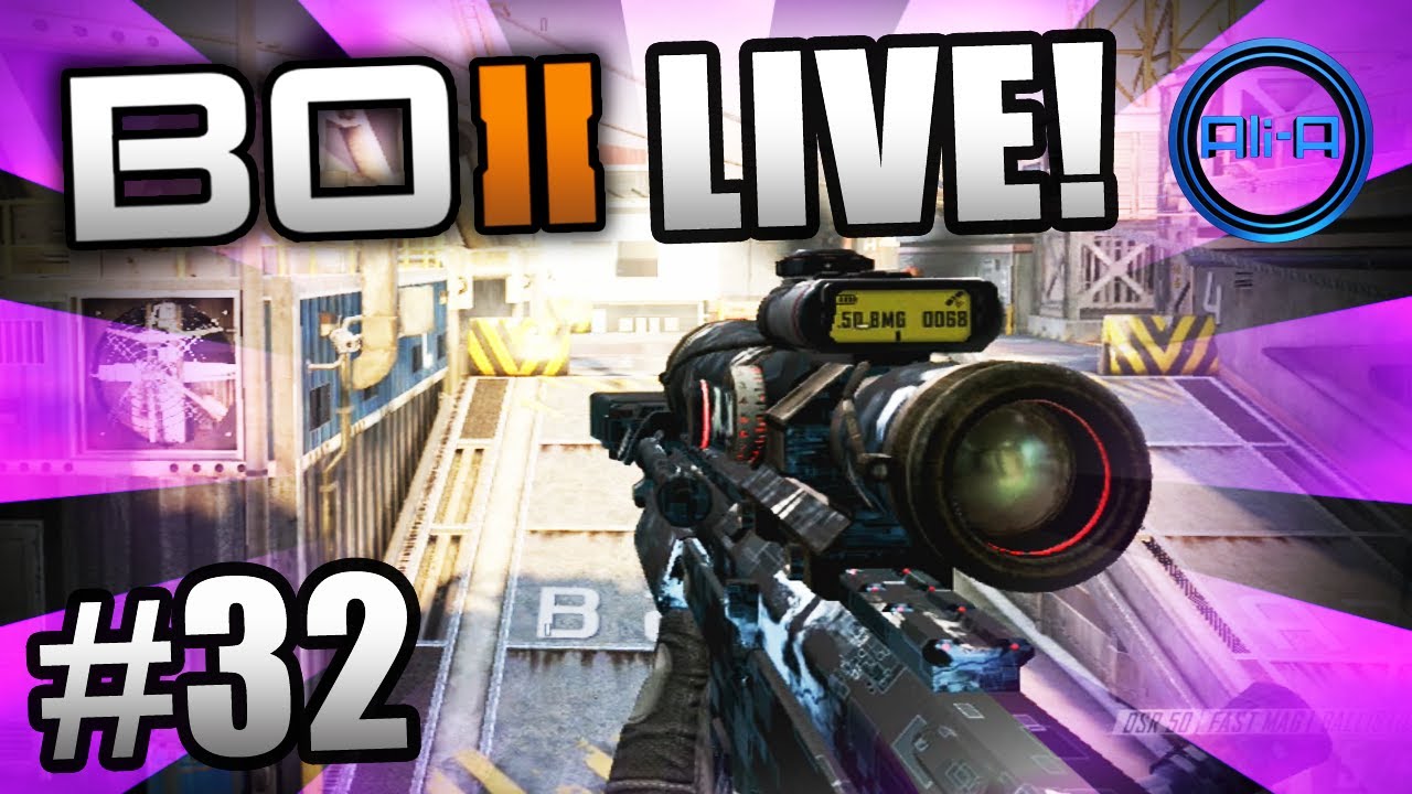 «БЕЗУПРЕЧНАЯ СЕРИЯ!» — BO2 LIVE с Ali-A #32 — (многопользовательский игровой процесс Call of Duty...