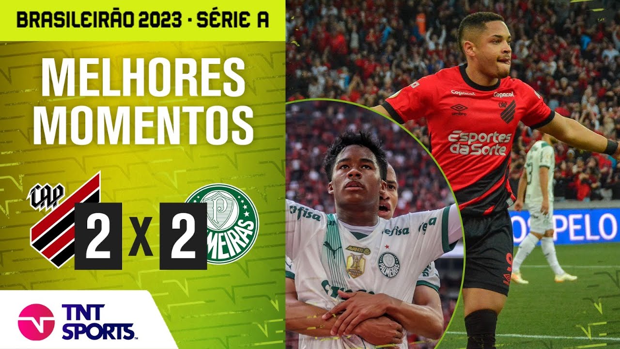 ENDRICK PERDE PÊNALTI, MAS FAZ DE PEIXINHO E VITOR ROQUE EMPATA O JOGO! ATHLETICO-PR 2 X 2 PALMEIRAS