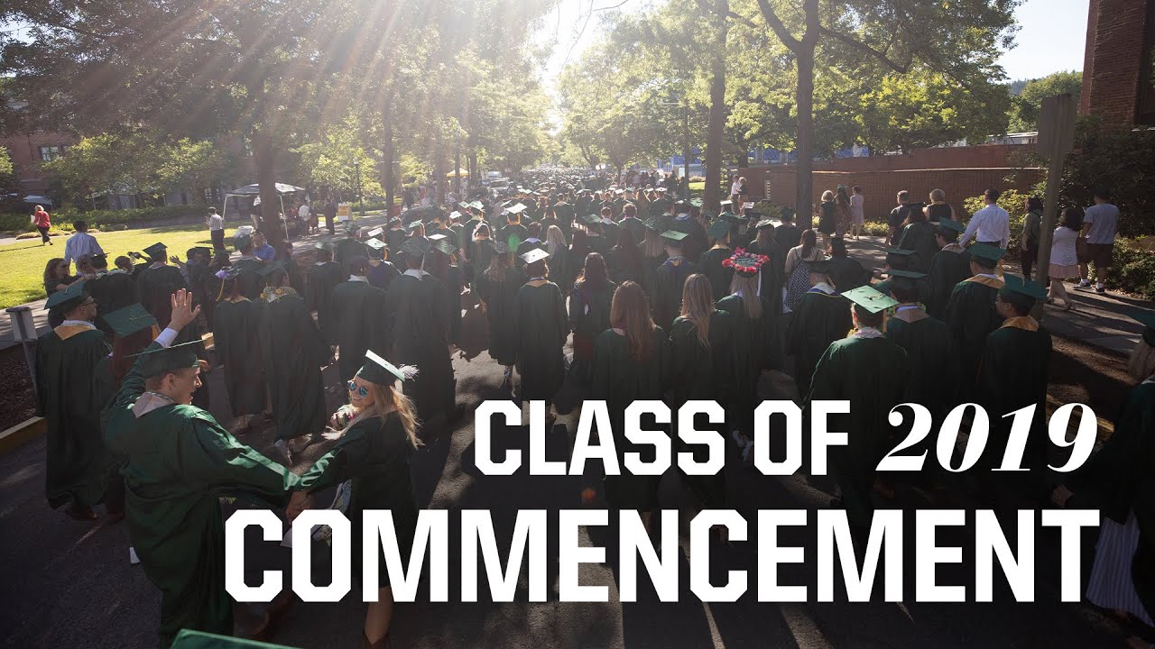 University of Oregon Commencement: Class of 2019