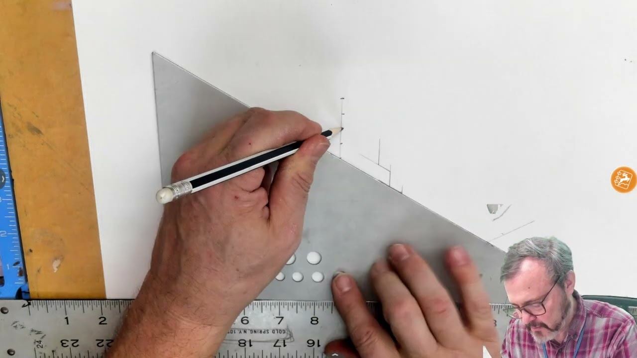Drafting Stairs in Isometric