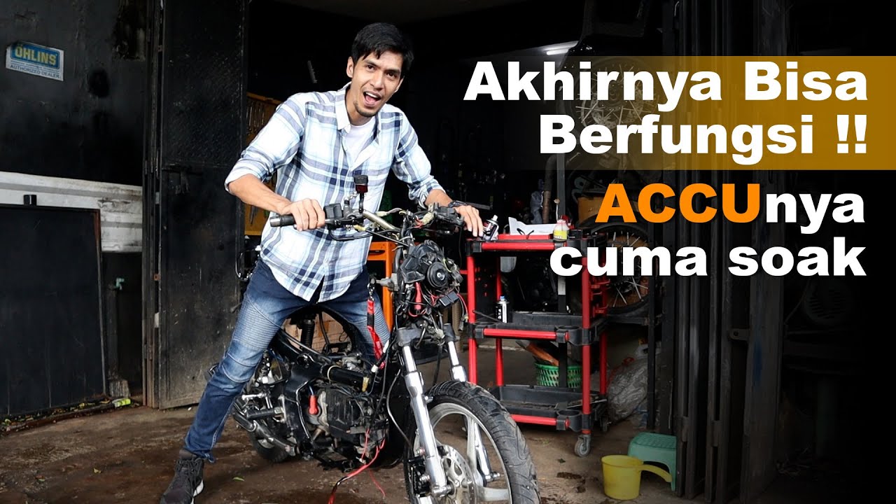 BONGKAR NOUVO LELE | Ganti Rem dan Benerin Starter