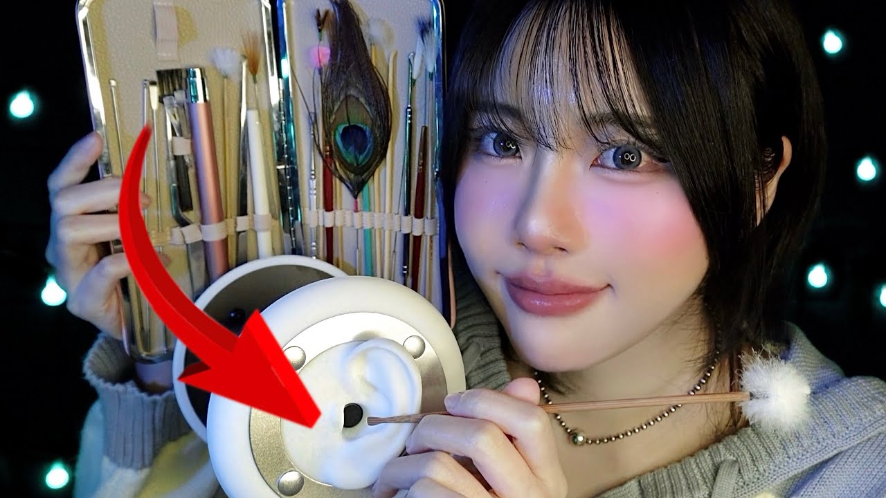 【ASMR】耳かきをリアルに感じるNewマイク👂いろいろな耳かき＋癒しのトリガー💤(3h,耳かき,耳マッサージ,囁き)