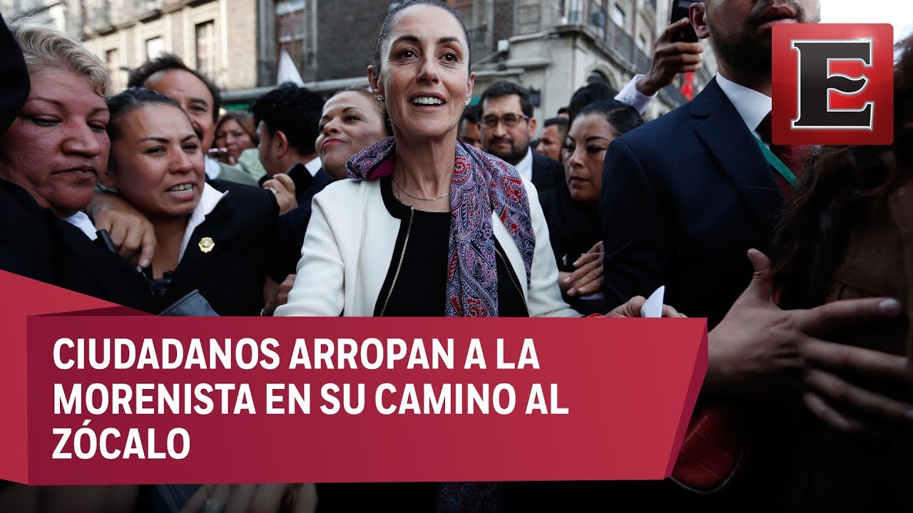 As&iacute; fue el d&iacute;a de Claudia Sheinbaum en que asumi&oacute; el poder en la CDMX