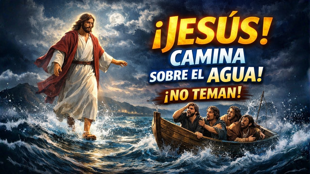 Evangelio Miércoles 7 de enero 2026/Cuando el miedo te domina, Jesús camina hacia ti.