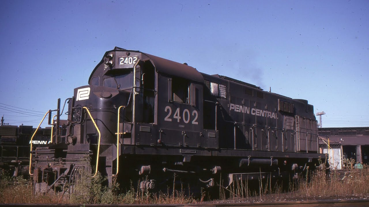 Penn Central Locomotive Stills #1 1968 to 1975