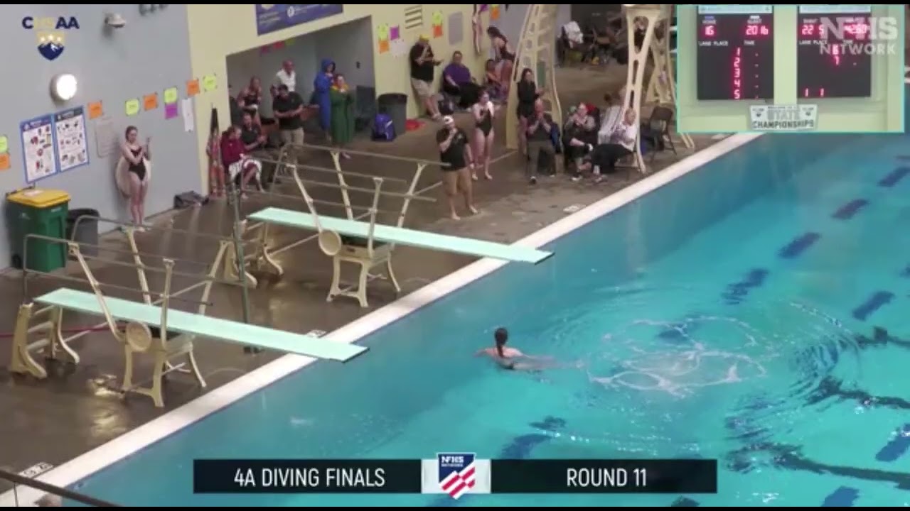 Windsor's Reagan Annable Sets Colorado State Meet Record, Wins 4A Diving