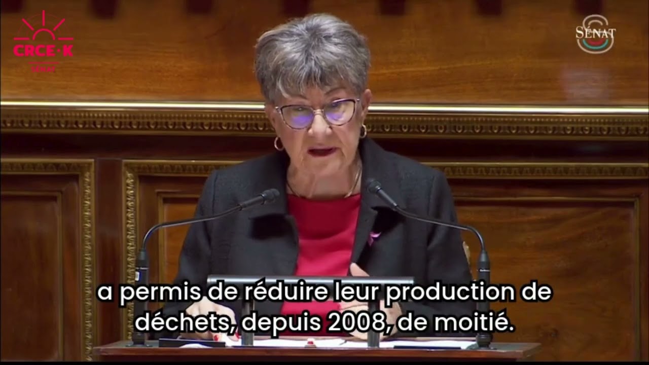 Intervention- Ma proposition de loi visant à garantir la qualité des services de gestion des déchets