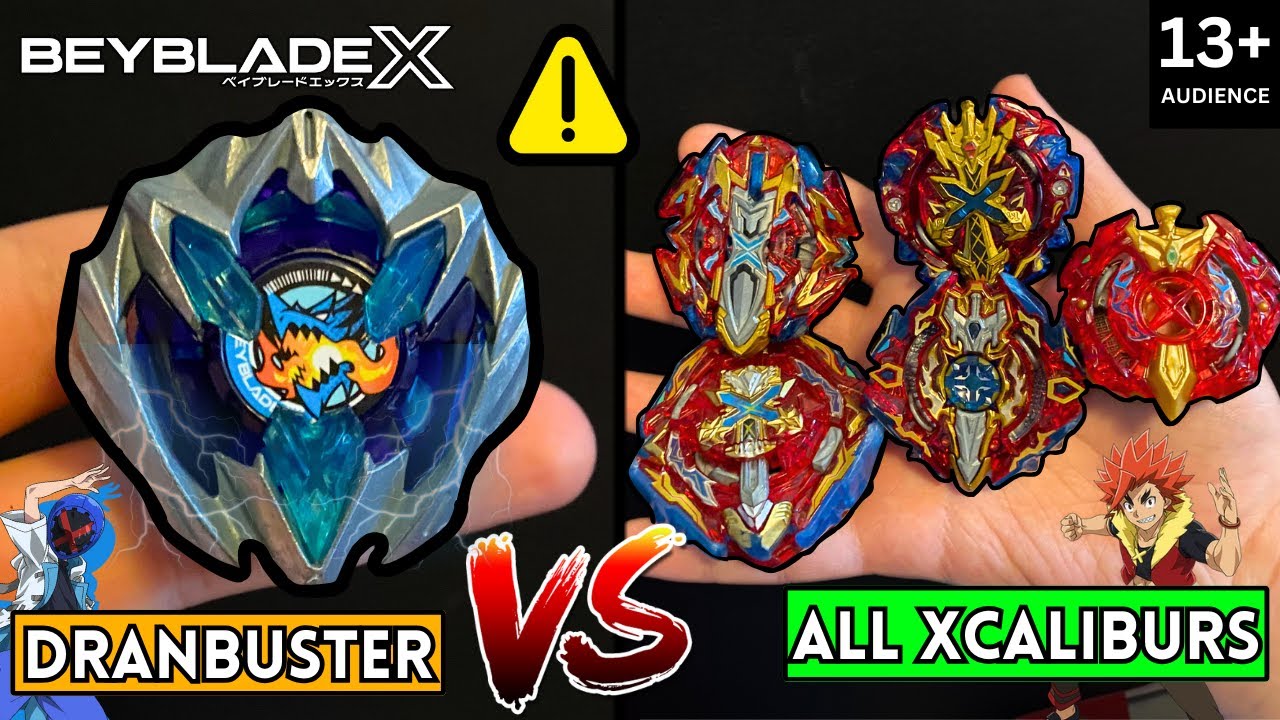 SWORDS: Dran Buster VS EVERY Xcalibur | BEYBLADE X [13+]