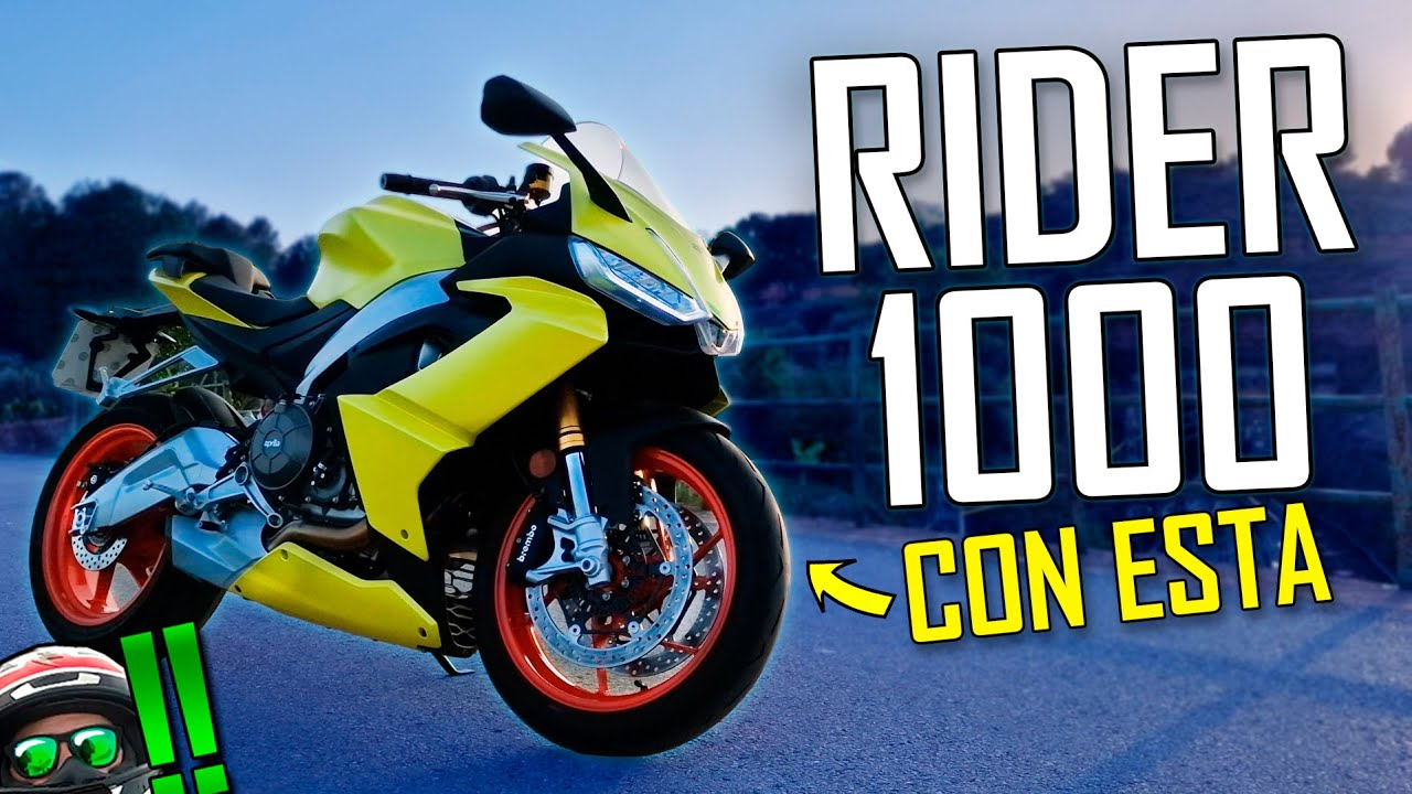 RIDER 1000* con DOS APRILIAS [RS 660cc y Tuareg]