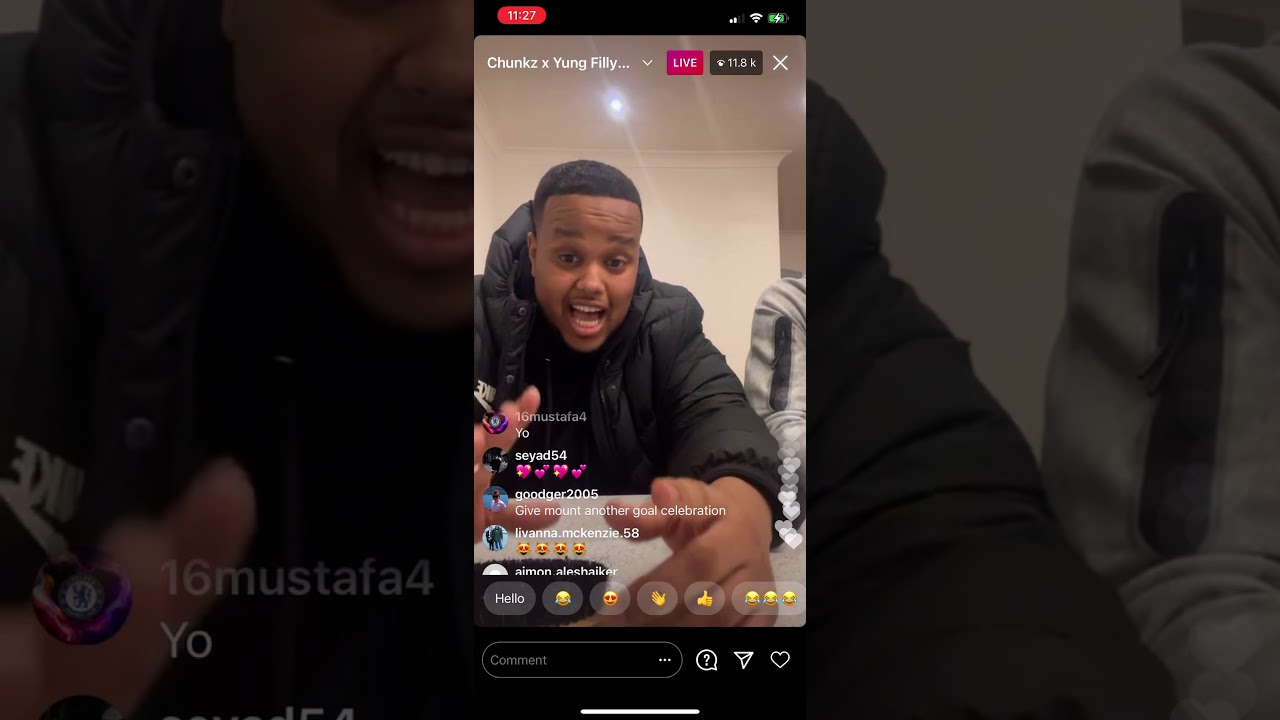 Chunkz X Yung Filly Do Q & A On Instagram Live 18/01/21