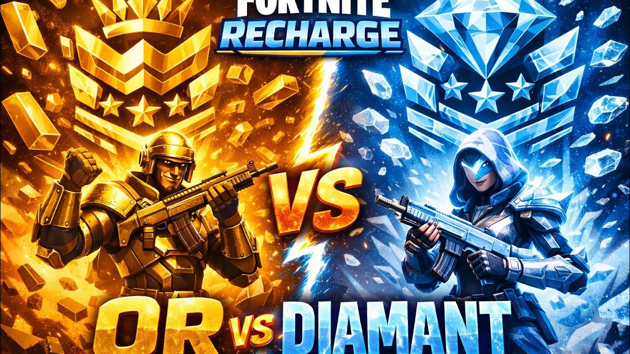 objectif passer diamant 1 sur fortnite en classe et recharge