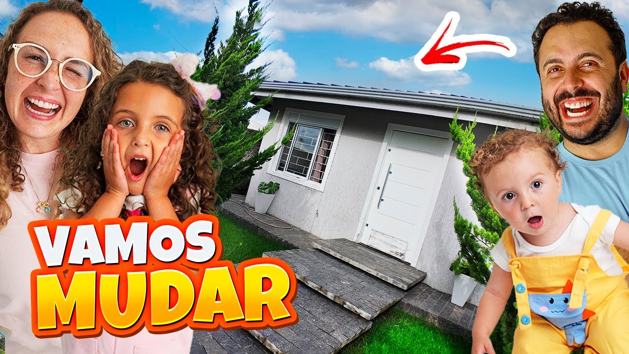 VAMOS MUDAR DE CASA E PREPARAMOS UMA SURPRESA - FAMÍLIA BELLA E LUCCA SHOW