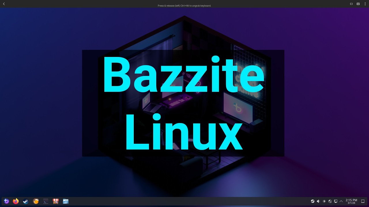 Первый взгляд на Bazzite Linux
