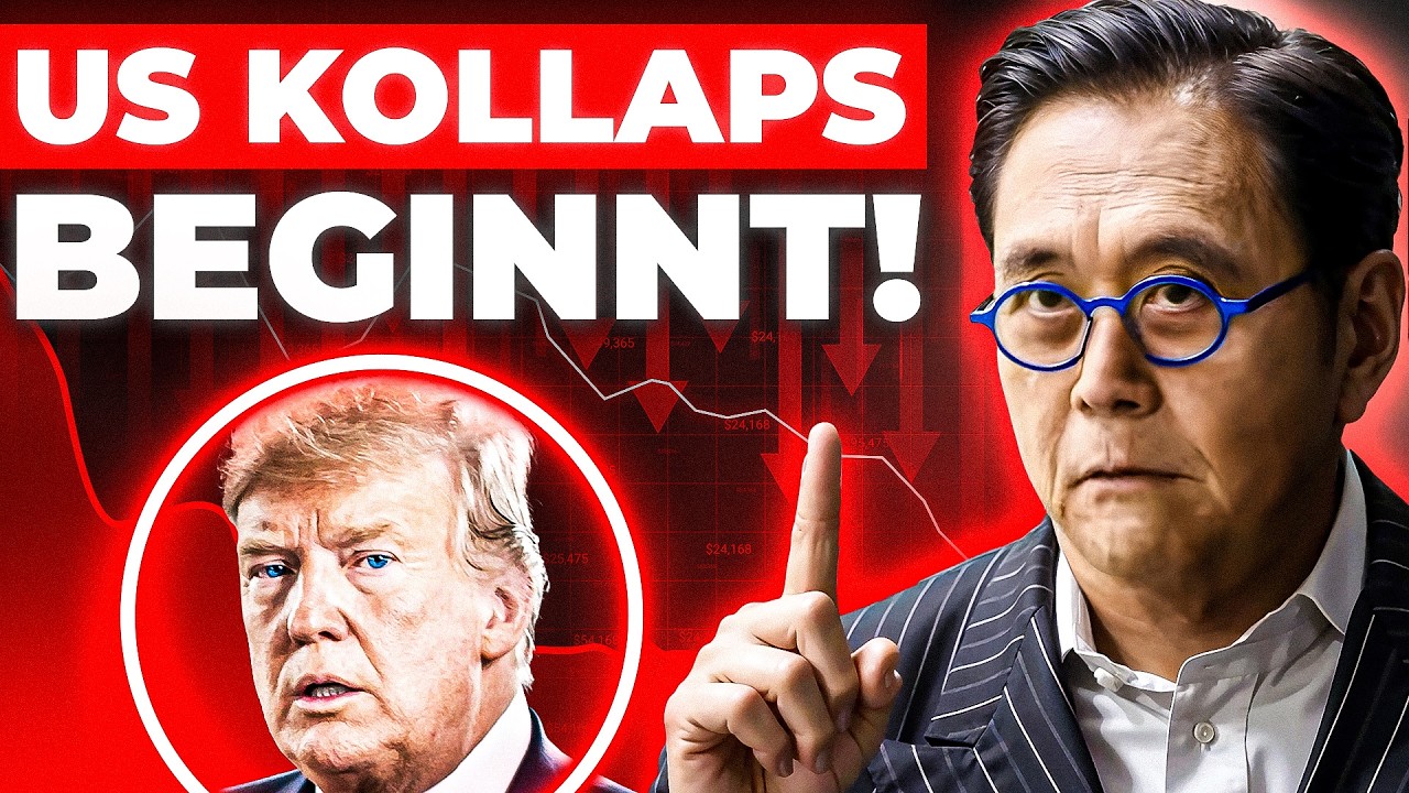 Robert Kiyosaki schl&auml;gt Alarm: Historische Finanzkrise droht!