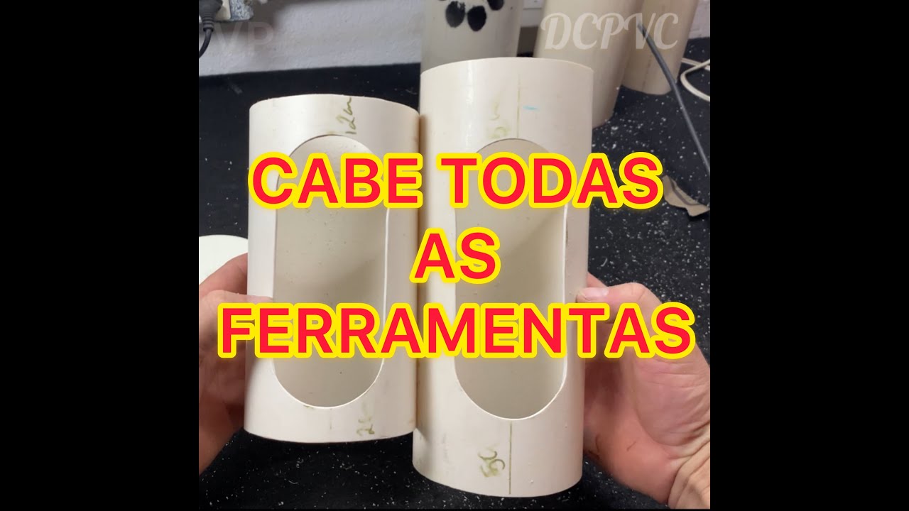 PORTA FERRAMENTAS DE PVC