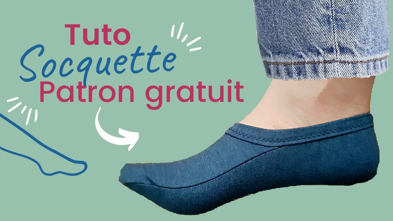 DIY : Coudre des SOCQUETTES (Patron gratuit) | Nejea