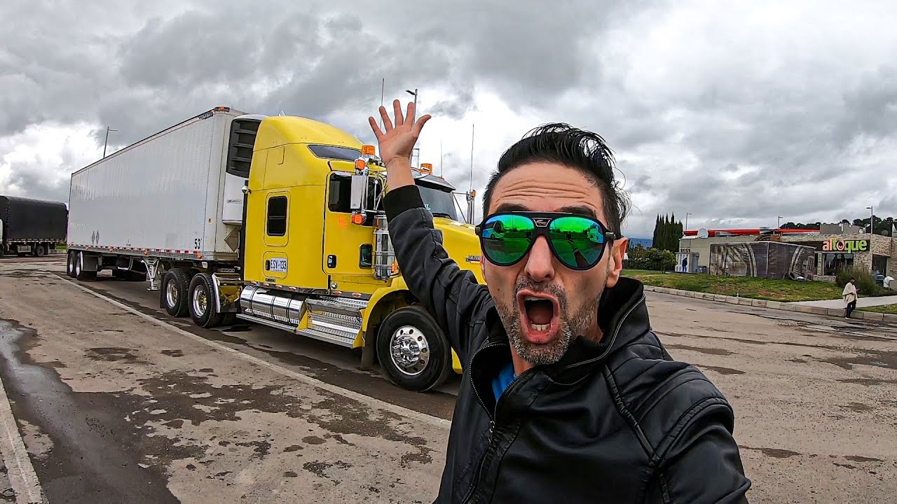 😲18 RUEDAS son SUFICIENTES???😱 32 Toneladas!!! Kenworth T800 Aerocab 2021