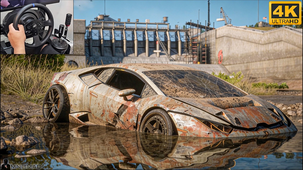 Rebuilding LAMBORGHINI HURACAN |Need for Speed| Gameplay using Thrustmaster T300RS Steering Wheel 4k