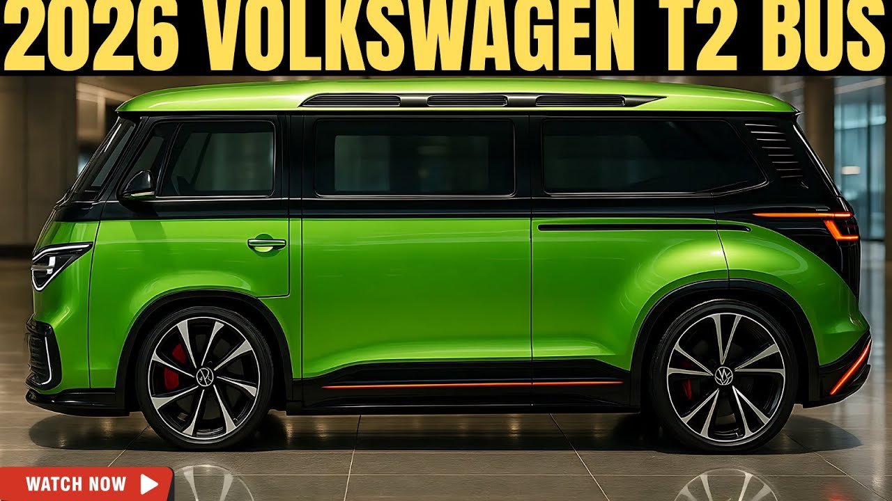 2026 Volkswagen T2 Bus Is Here… and It’s a Total Game-Changer!