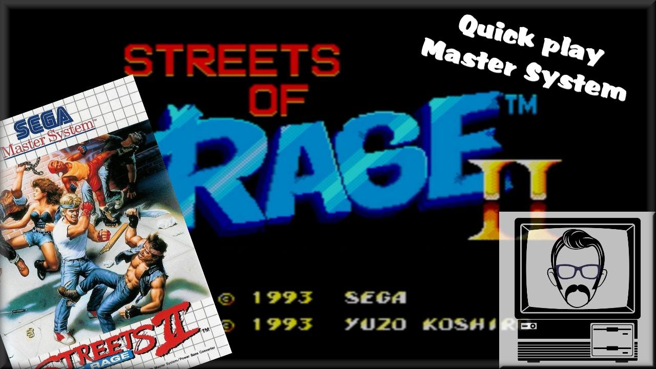 Streets of Rage 2 Master System Quick Play | Nostalgia Nerd