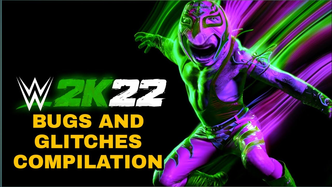 WWE 2K22 BUGS AND GLITCHES COMPILATION #WWE2K22 #GAMING #PS5 #PLAYSTATION #MondayNightRaw