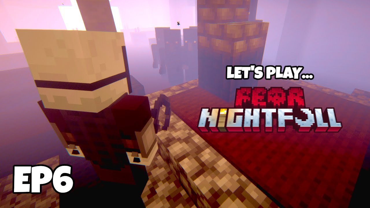 There's a CULT under my BASE in FEAR NIGHTFALL Hardcore Minecraft Ep 6