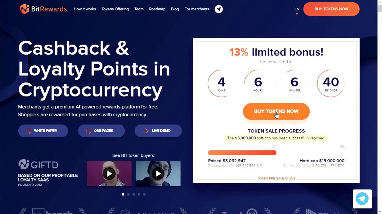 BitRewards #ICO
