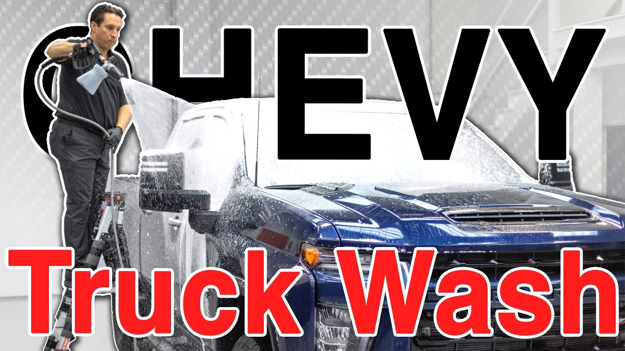 A Pro's Step-by-Step Guide to a Flawless Silverado Wash
