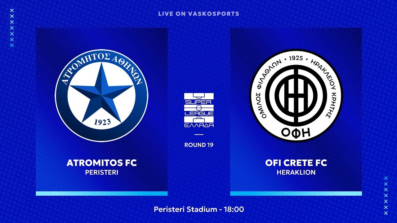 🔴 LIVE | ΑΤΡΟΜΗΤΟΣ - ΟΦΗ | ΕΛΛΗΝΙΚΗ SUPERLEAGUE | ATROMITOS - OFI | 31/1/26