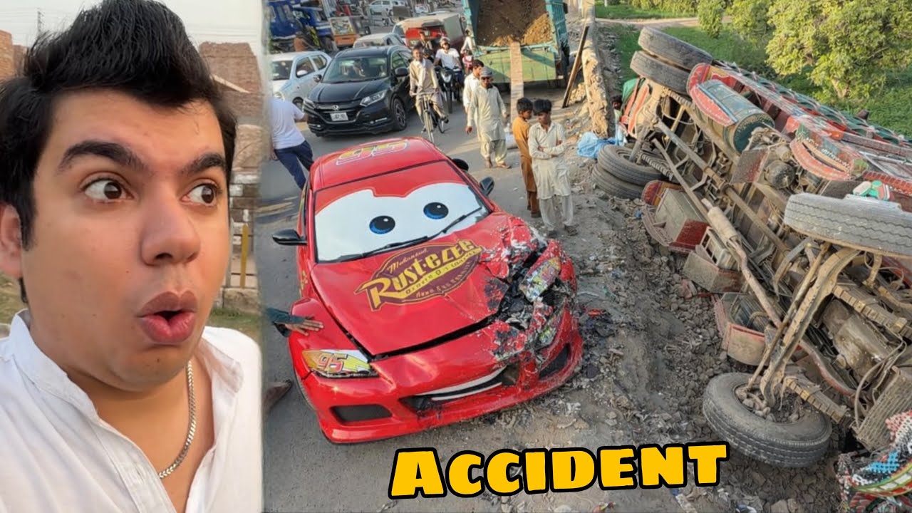 Waleed Ki New Car Ka Accident Ho Gea 😨 