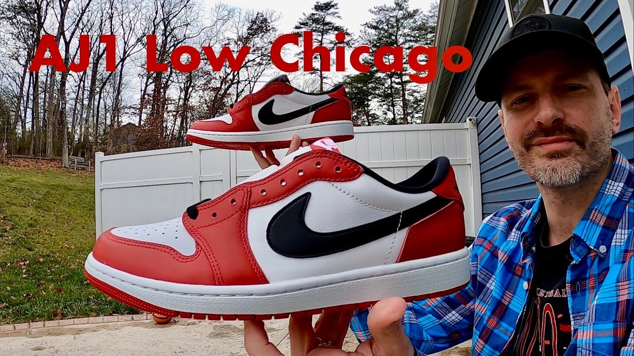 Air Jordan 1 Low OG - CHICAGO - Надо было забрать этих красавцев!!!