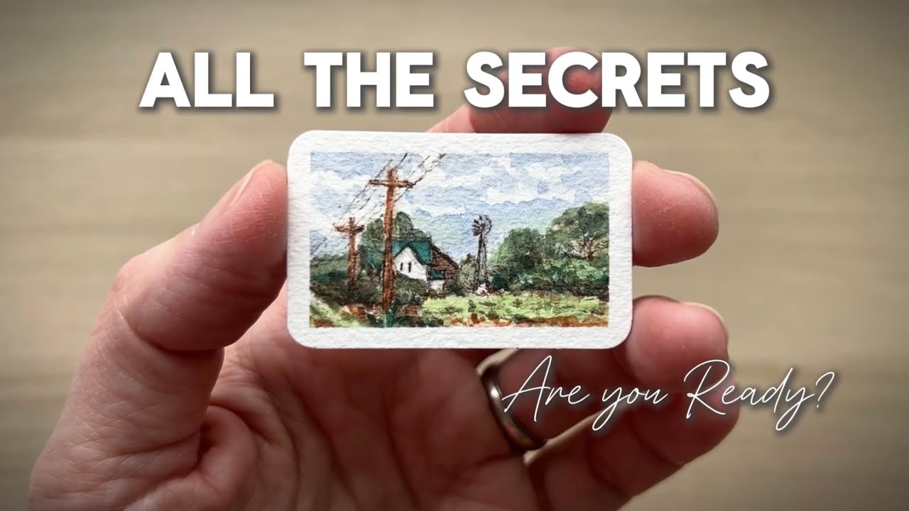 The SECRETS of Tiny Painting Techniques