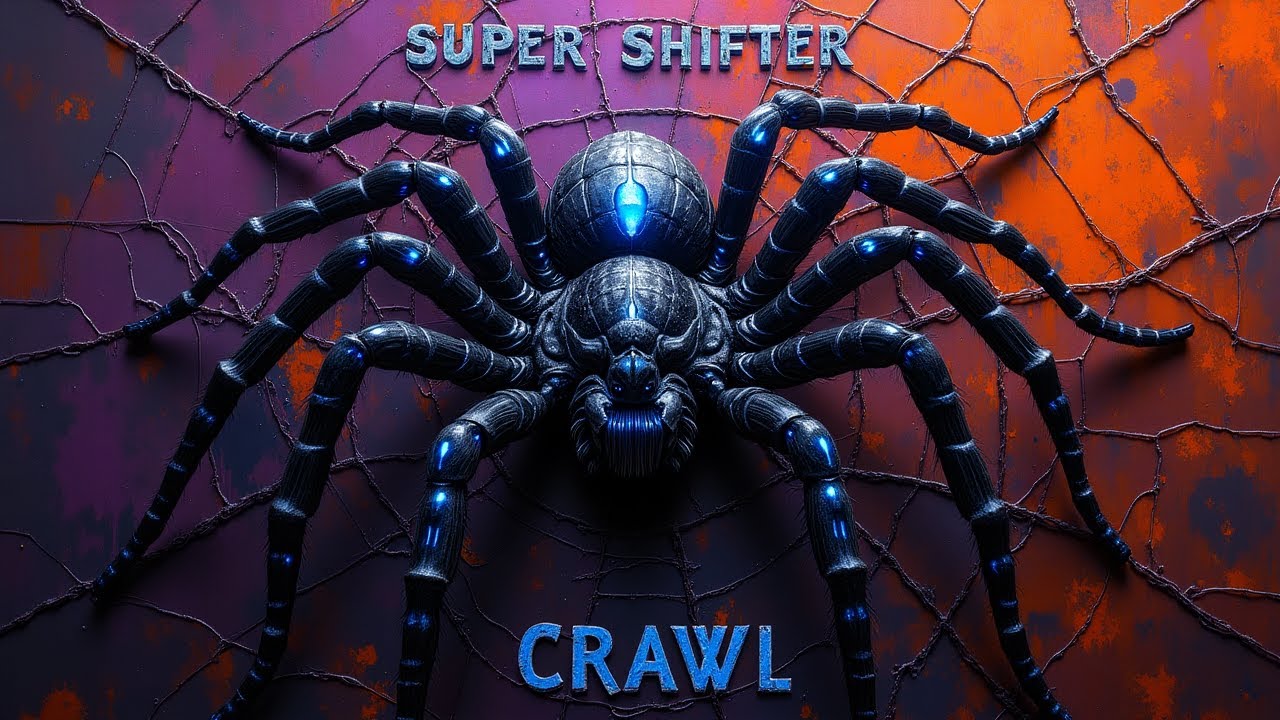 SUPER SHIFTER - CRAWL - visualizer video