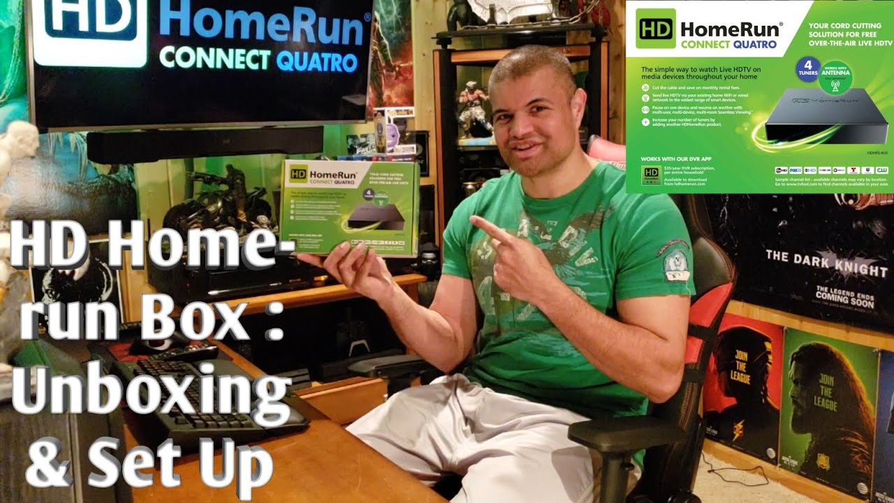 HD Homerun Connect Quatro Box: распаковка и настройка