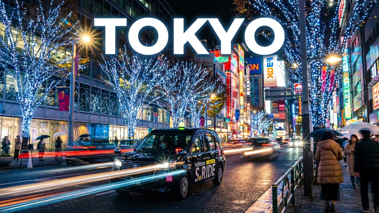 Tokyo 2026 Walk | Beatiful city views in 4K