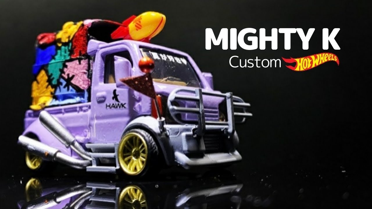 Hotwheels MIGHTY K  Custom 1/64 diecast